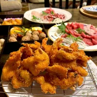 てんこ盛り海老フライ🍤|かっちゃん杉さん