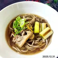 年越し鴨南蛮そば| オーロラさん