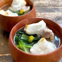 お雑煮東京風 / ナッツ田作り|七海さん