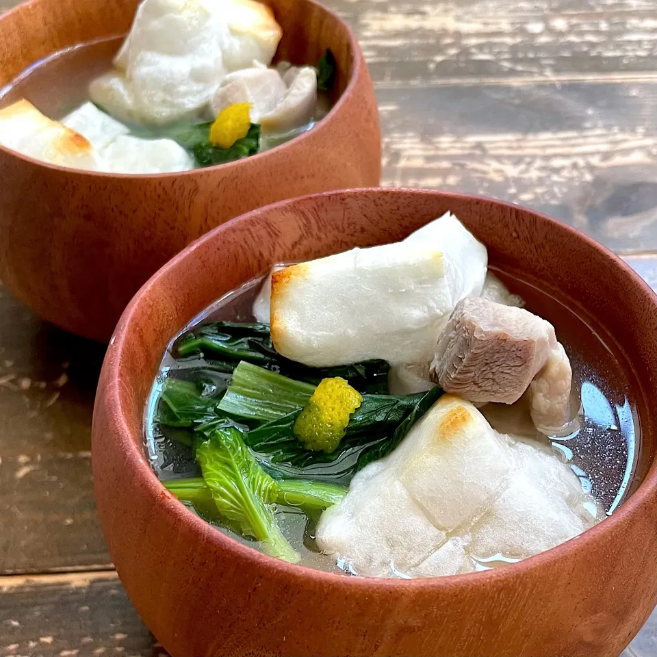 お雑煮東京風 / ナッツ田作り|七海さん