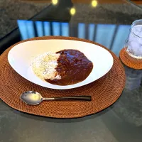年末年始休暇6日目のあさごはん✨カレーが無性に食べたくなってレトルトカレー😆🍛|yokoさん