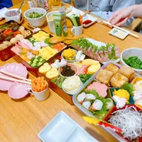 #手作りお節。家族集合できました。|じゅんちゃんさん