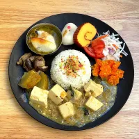 豆腐のカレー|青い鳥さん