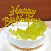 夫のお誕生日ケーキ
