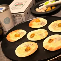 銀杏とシラスのチーズせんべい|オハナシマンさん