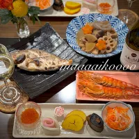 お正月のおつまみ🐟🦐✨️|マイコさん