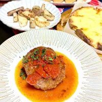 ハンバーグ|富士子🍒🐰🍓さん