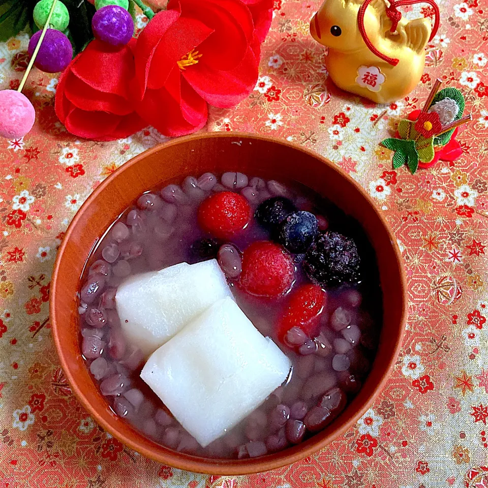 フルーツぜんざい風🍓🫐|ringonamaさん