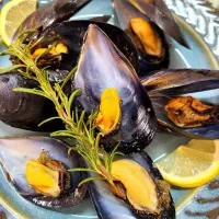 🔷国産ムール貝の🌿ローズマリー蒸し🔷|@きなこさん