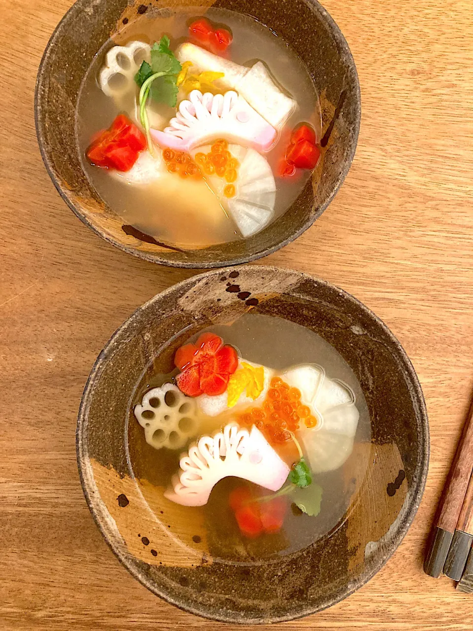 午年の雑煮|夢酒(ムッシュ)さん