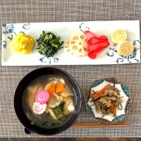 お雑煮ランチ🥢