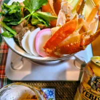 蟹は華やか。寄せ鍋|橘葵さん