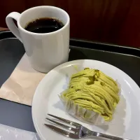 ピスタチオモンブラン w/ ブレンドコーヒー|T. Wonderさん