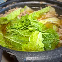 牛肉と白菜の鍋🫕|もえさん