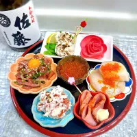 ひろりんさんの料理 おつまみおせち🎍