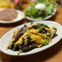 1/3の夕食　生キクラゲとたまごの炒め物|yoneさん