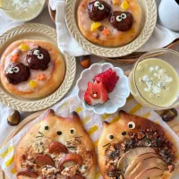 米粉のトトロピザ