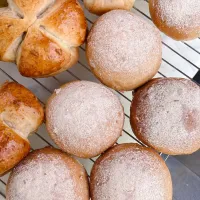 全粒粉と胡桃パン