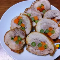 からあげビールさんの料理 レンジで簡単激ウマ♡おせちに入れたいチキンロール|秀美«シュウビ»さん