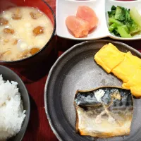 鯖の塩焼き定食|伊藤央さん