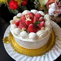 苺のショートケーキ🎂| とんちんさん