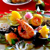 おせちプレート|山田 奈味　Instagram ＊nmymd369さん