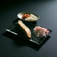 鮭西京漬焼・イカ明太