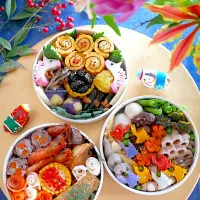 我が家のおせち2026〜一の重二の重三の重|kukulutomo ❁𓎪 ⡱𓎩‎𐩢𐩺𓎪 ⡱さん