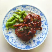 煮込みハンバーグ|自炊記録さん