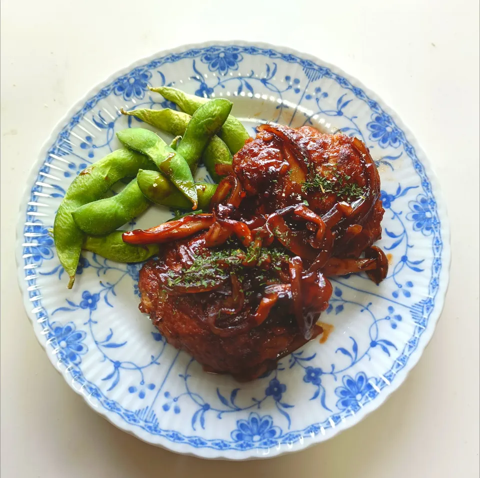 煮込みハンバーグ|自炊記録さん