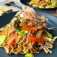 【お正月2026🎍3日目】新年焼きそば|まなまな♡さん