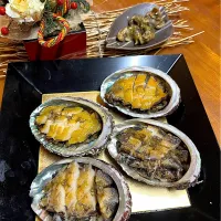 あわびお刺身＊ステーキ＊|henryさん