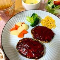 ハンバーグ♡|ゆきりん。さん