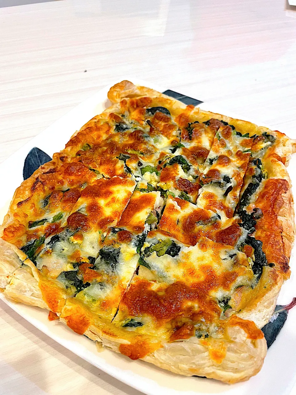 ほうれん草とベーコンのキッシュ|キヨさん