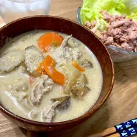 野菜たっぷり粕汁