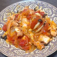 チキンのトマト煮|ちゃびさん