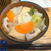 長男作　具沢山味噌汁|ankoさん