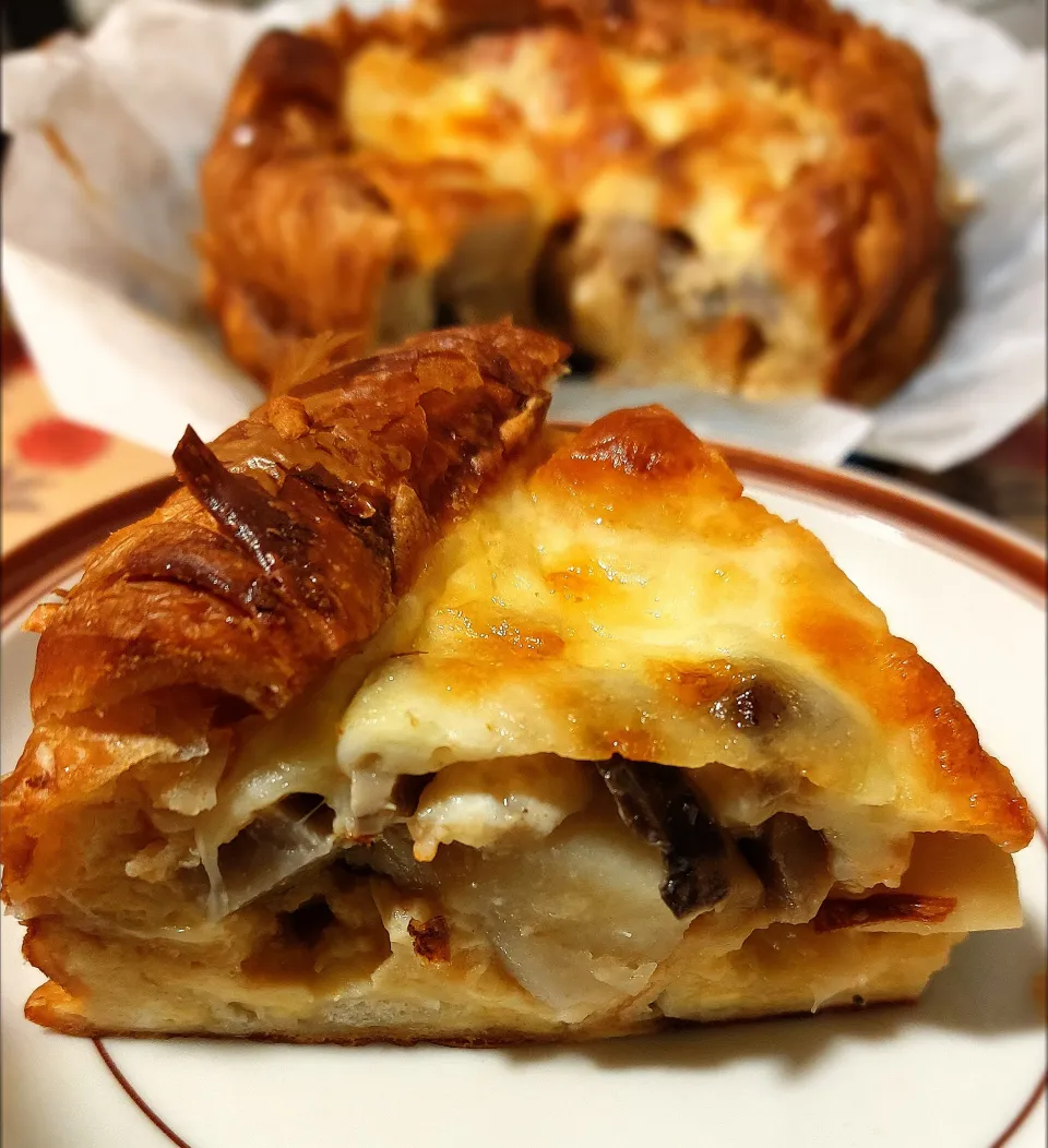 お煮染めキッシュ|きつねさん