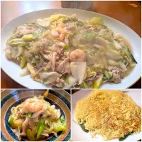 什锦炒面🇨🇳Freie noodles dressed w/a thick starchy sauce♨餡掛け焼きそば|🌈Ami🍻さん