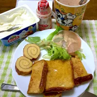 パンの耳でフレンチトースト| みんみんさん