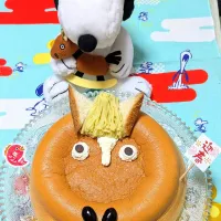 干支ケーキ🐴お顔真ん丸な昔は走れた🏇|ひとみんΨ(*´∀｀)Ψさん