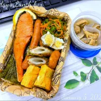 🎍🇯🇵🍱 鮭のり弁当 🍱🇯🇵🎍|TakeBooさん