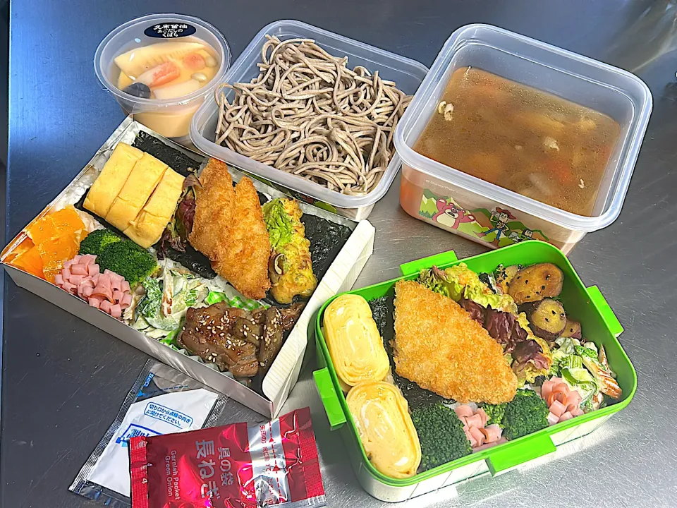 R8.1/5㈪   ·͜·♡ 今日のお弁当 👨🏻‍🍳|hamakoさん