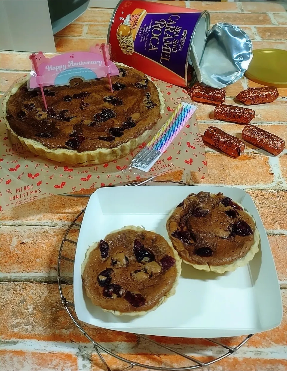 sakurakoさんのチョコレートタルトクランベリー入り|みったんさん