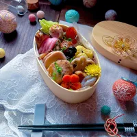 おせち料理 を 詰め込んでꕀ⋆