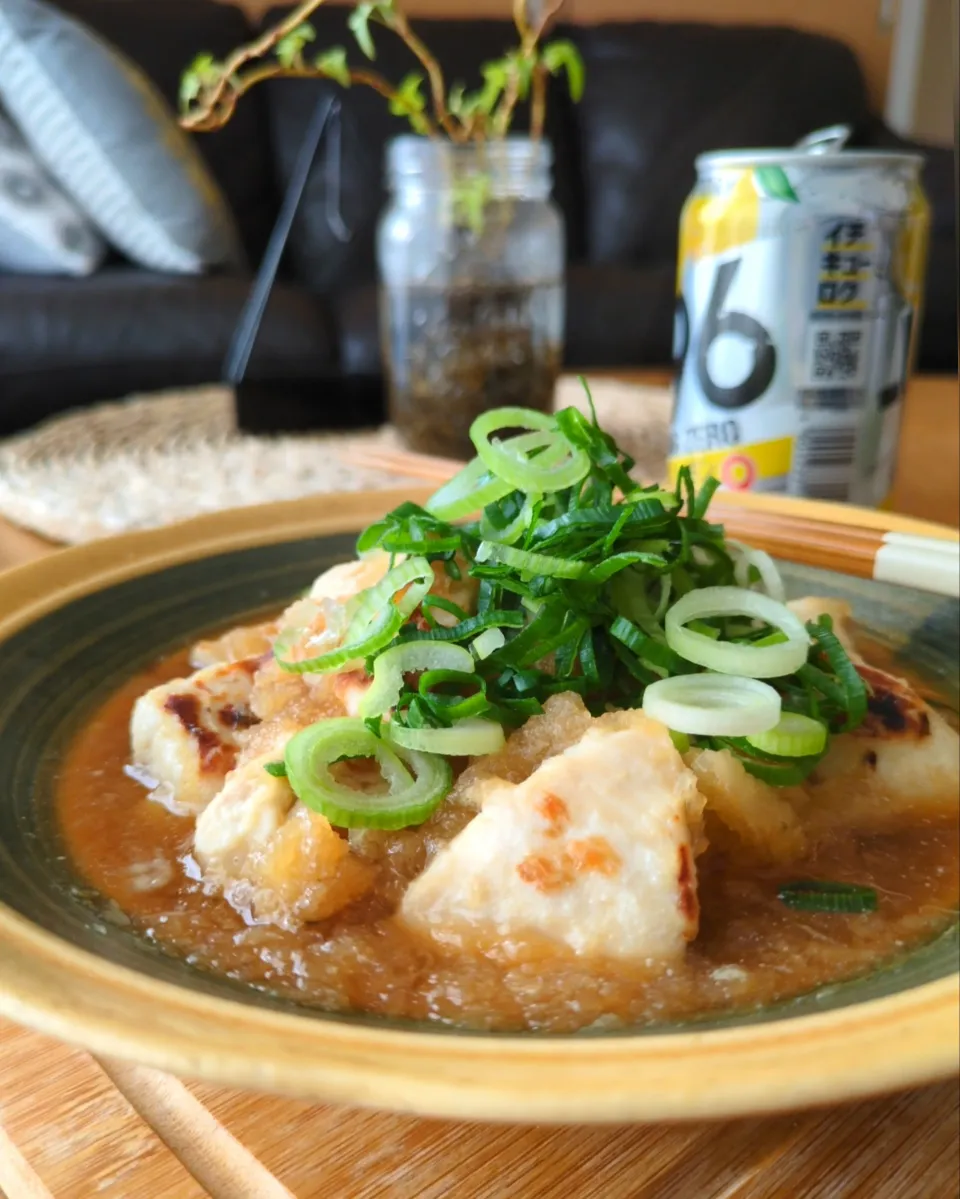 鶏胸肉のみぞれ煮|まりおさん