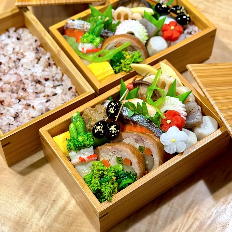 仕事始め〜おせち風弁当〜|1480_kojiさん