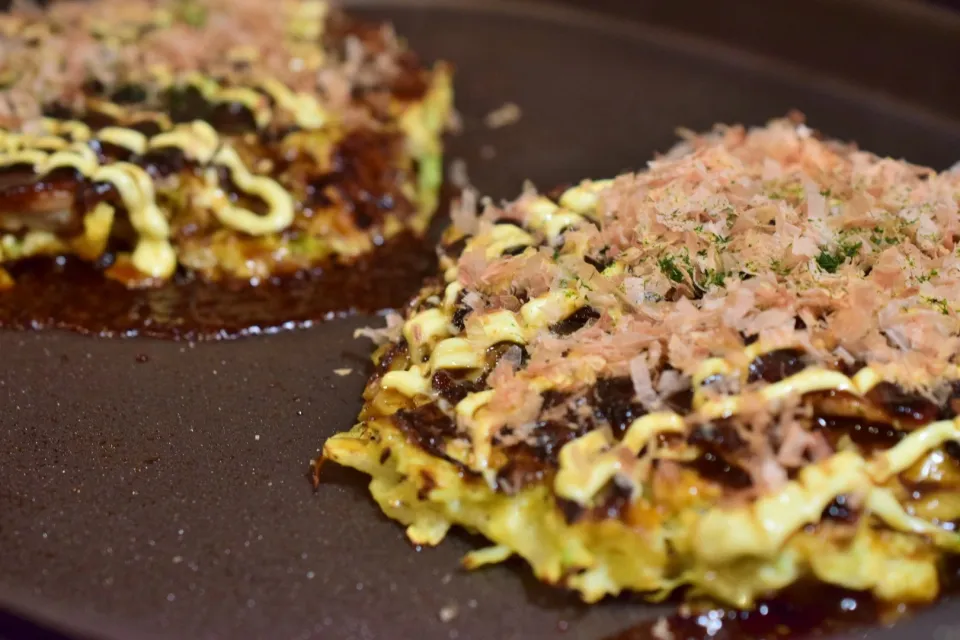 豆腐入りのお好み焼き|うにんぱすさん