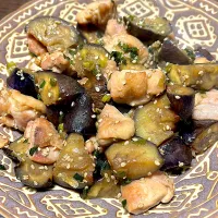 ナスチキポン酢|ちゃびさん