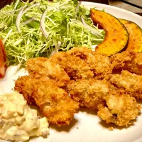 カキフライ(塩レモンタルタル添え)|mottoさん
